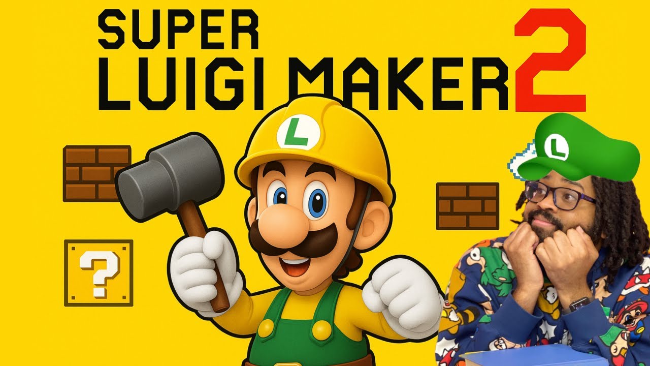 LUIGI MAKER MONDAY | SUPER MARIO MAKER 2 [#12]