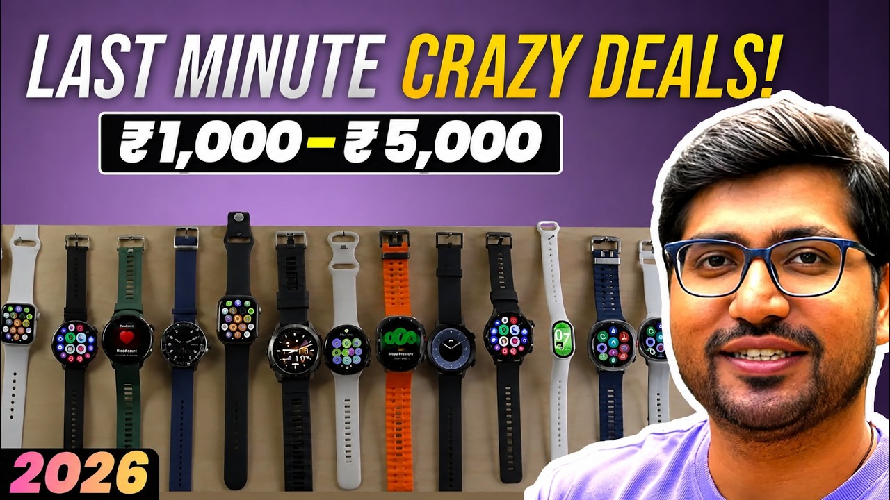 Republic SALE 2026🔥Best Smartwatch Deals Under ₹1000–₹5,000 in 2026