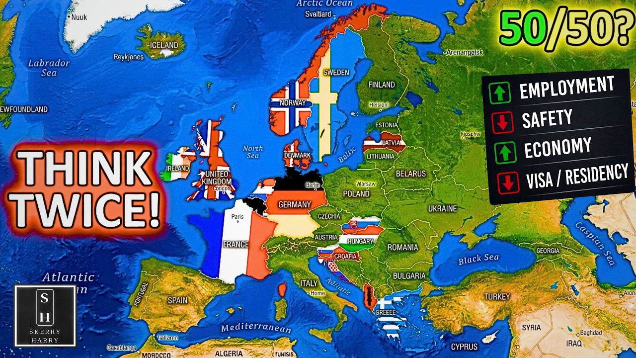 Should You Move to These Countries? (Europe's Middle Ground)
