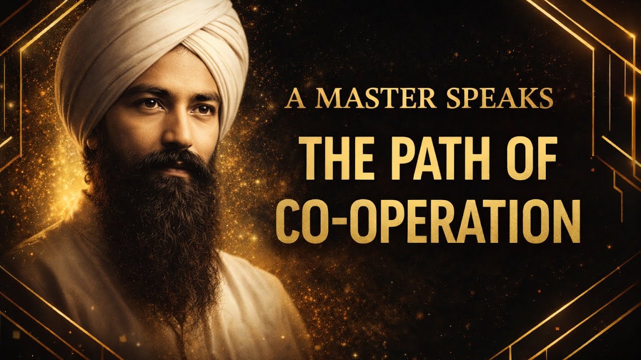 A Master Speaks; The path of co-operation 