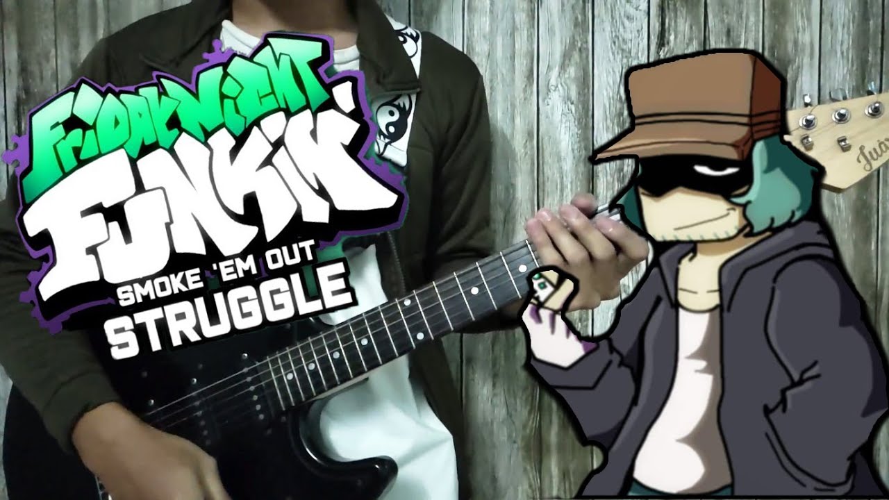 Friday Night Funkin Vs Garcello Mod by atsuover - Headache (Guitar Cover)
