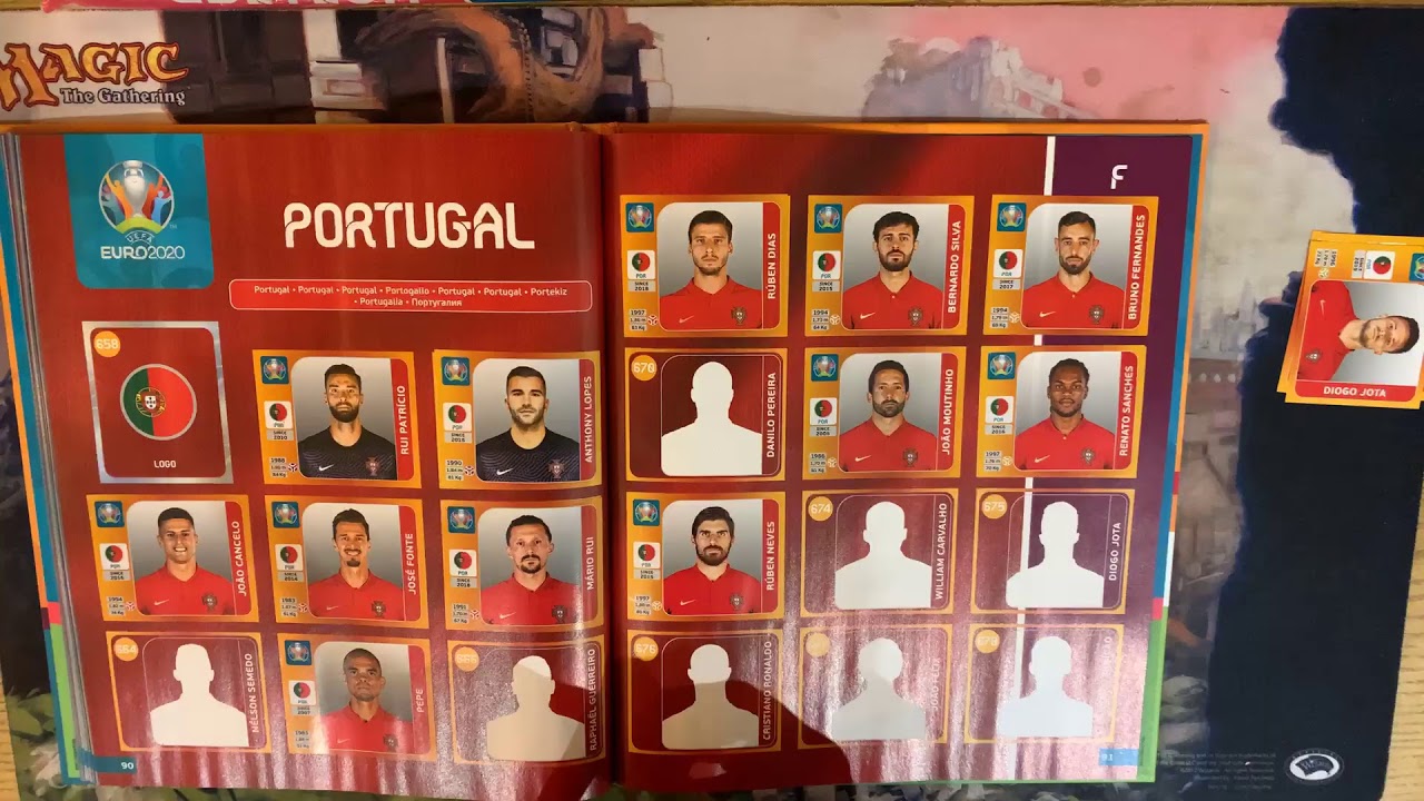 Panini EURO 2020 Tournament Edition hard cover album and stickers!