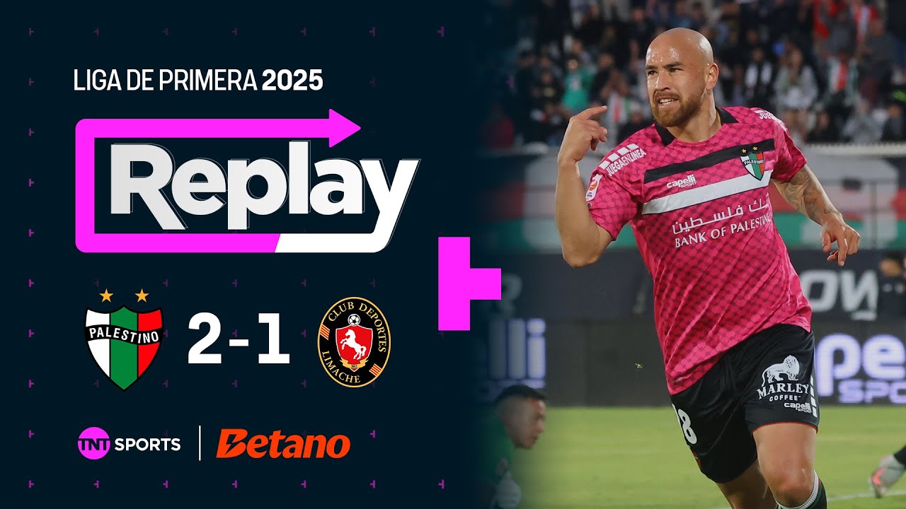 TNT Sports Replay: Palestino 2 - 1 Deportes Limache | Fecha 26