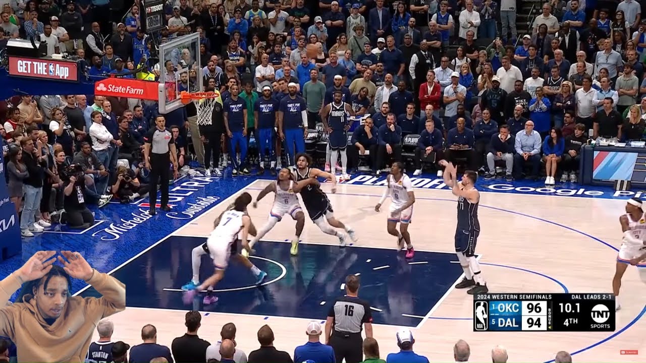 FlightReacts To #1 THUNDER at #5 MAVERICKS | FULL GAME 4 HIGHLIGHTS | May 13, 2024!