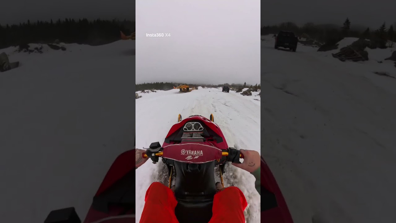 How Long Can a 30-Year-Old Snowmobile Survive Daily Jumps? (Day 1) 