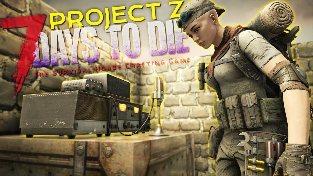 【7DTDMOD】全てのクエストを受けられる”ラジオ局”が遂に完成！さすがに便利すぎるwww「7 Days to Die ProjectZ」実況プレイ #7