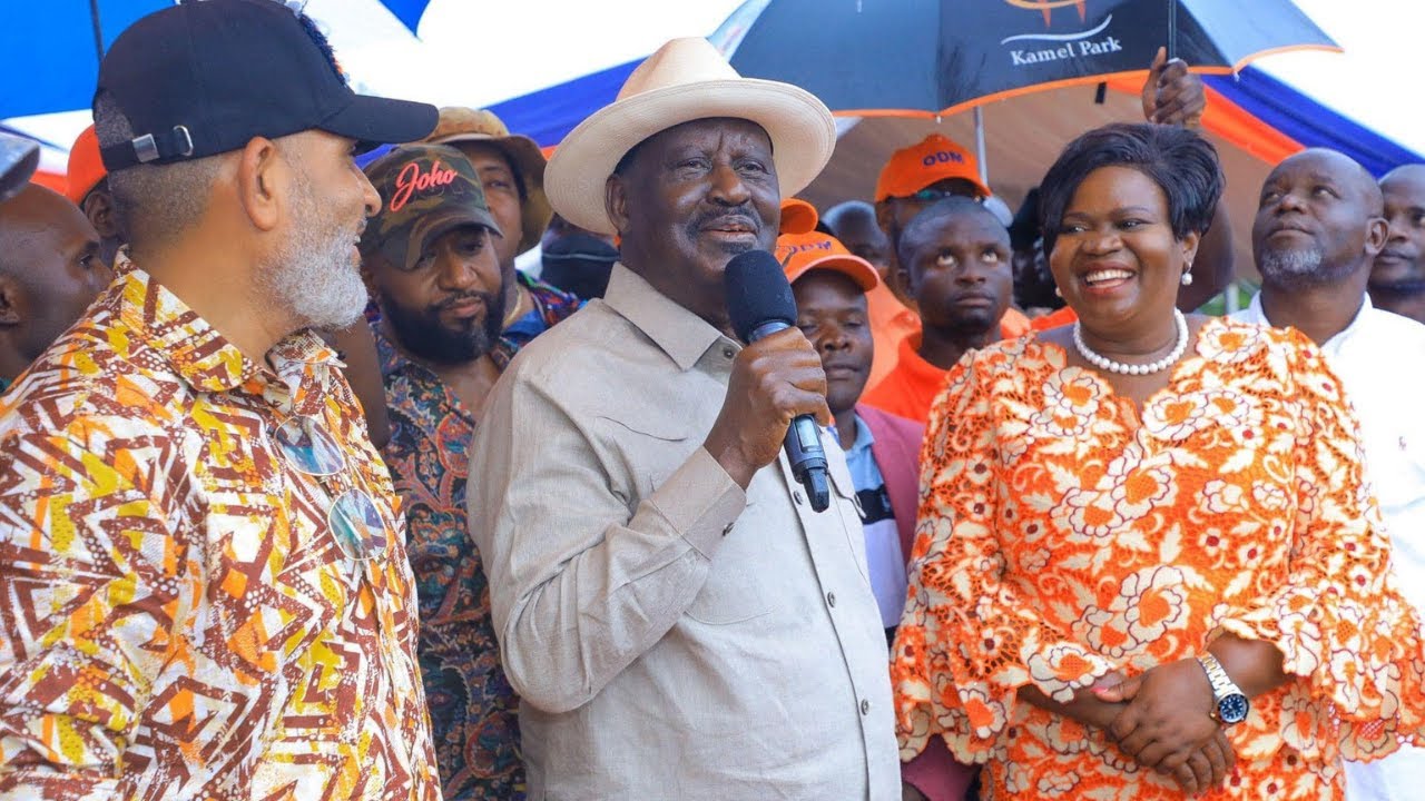 WHAT A SPEECH! Raila Odinga's powerful speech during Governor Wanga's Thanksgiving in Homa Bay