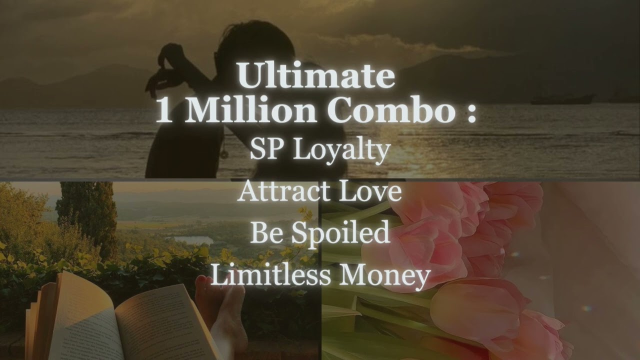 Powerful 1 Million Subliminal Combo - SP - Attract love - Spoiled & Taken Care of - Limitless Money
