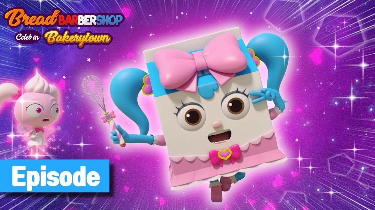 Bread Barbershop: Celeb in Bakery Town | Wilk the Magical Princess | english /animation/dessert