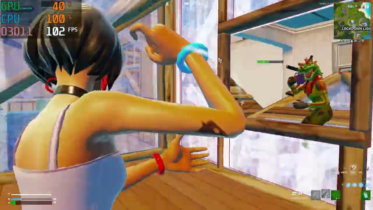 i5 4590 GTX 960 $200 Budget Gaming PC | Fortnite Reload on Performance Mode LOW