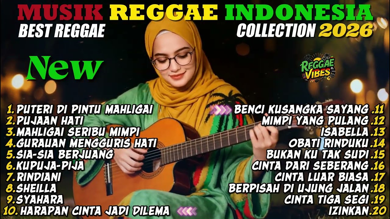 🔴 Top Hits Spotify Reggae Indonesia 2025 🔥 Full Album SKA Reggae Cover Musik Santai Terbaru Terbaik