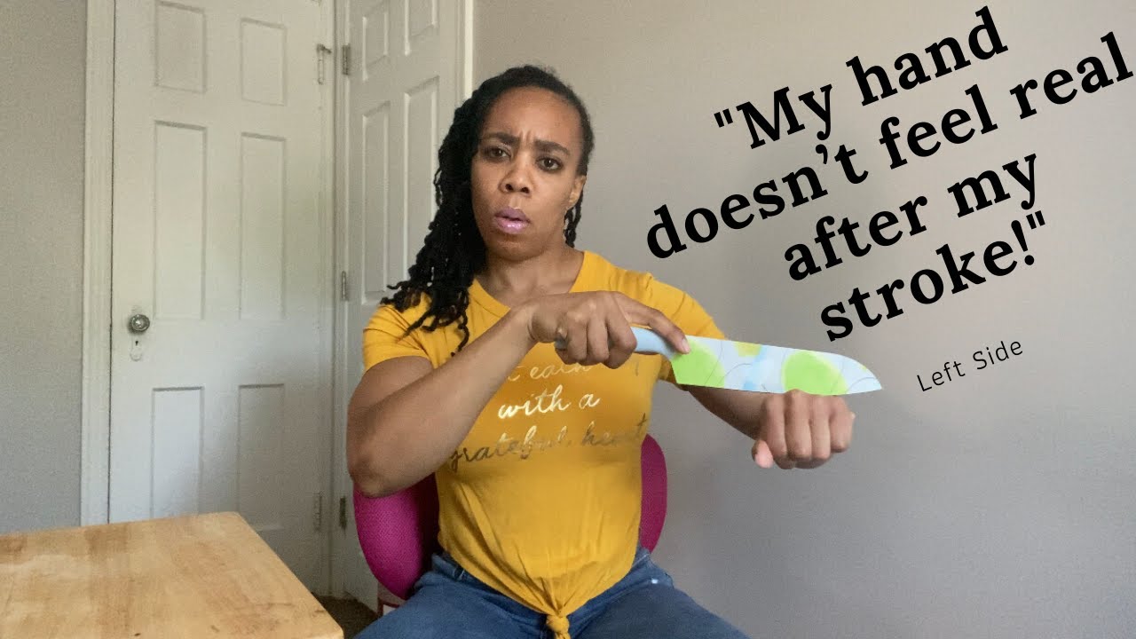 Do you have feeling in your hand post stroke | How to do daily activities with my stroke hand