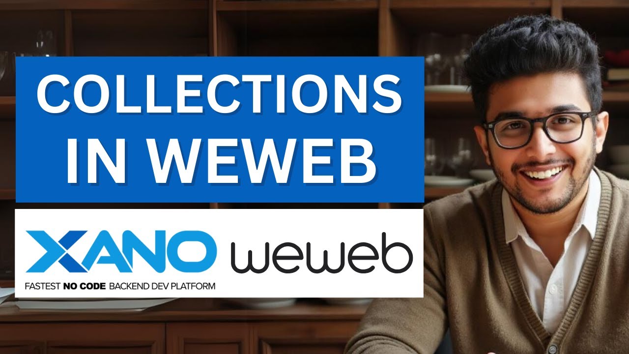 Showing Data To Users In Weweb Using Collections | Weweb Xano Live App Building Series - Ep.12