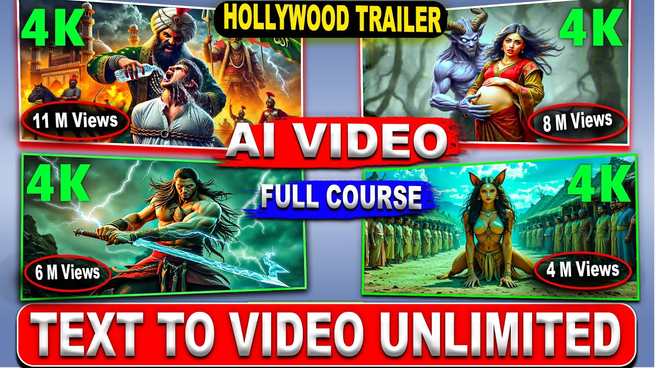Turn Your Text into a 4K Cinematic Trailer in Minutes!