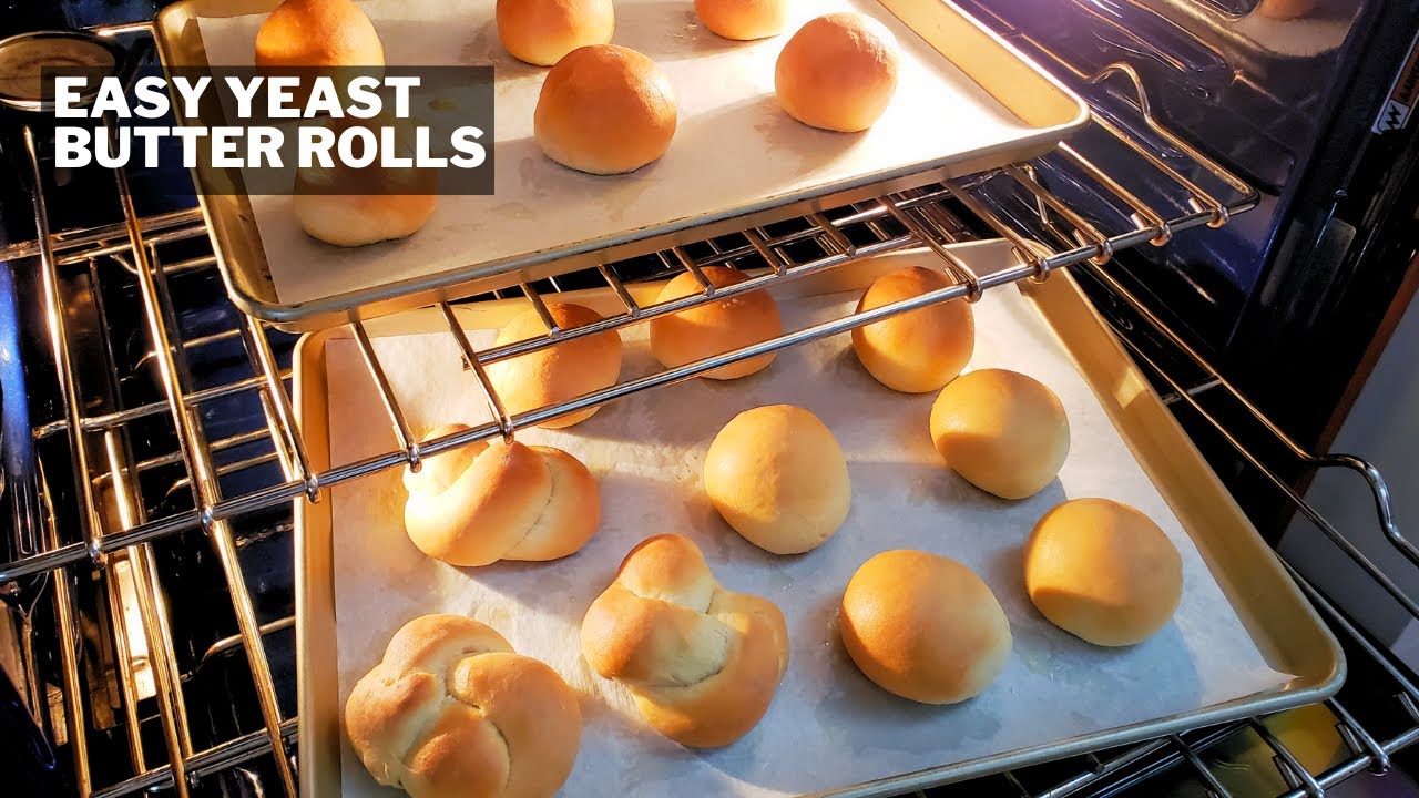 Easy Yeast Butter Rolls | Recipe Vault