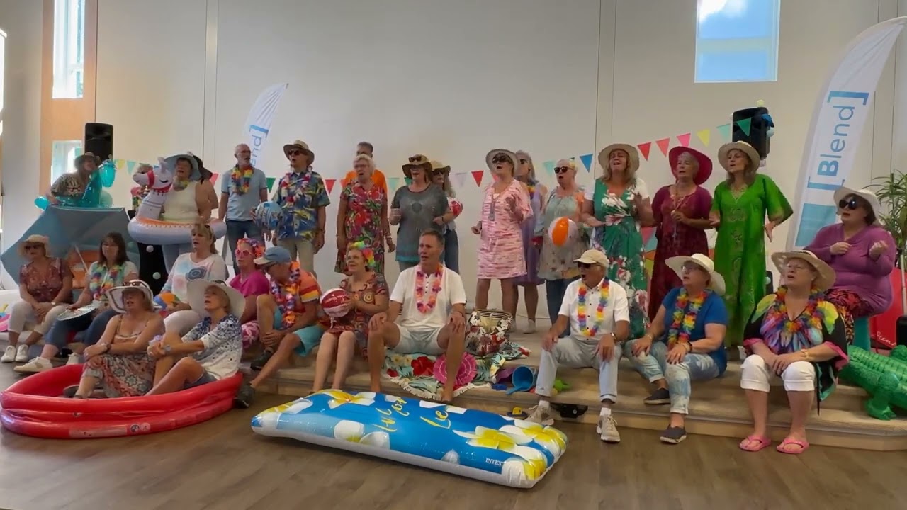 Popkoor Blend zingt Proud Mary