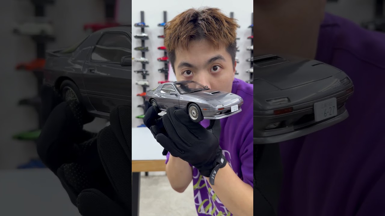 Unboxing Mazda Rx7 Fc3s With Worldwide Limited 500 units Diecast Model Car Only #mazda #fc3s #rx7