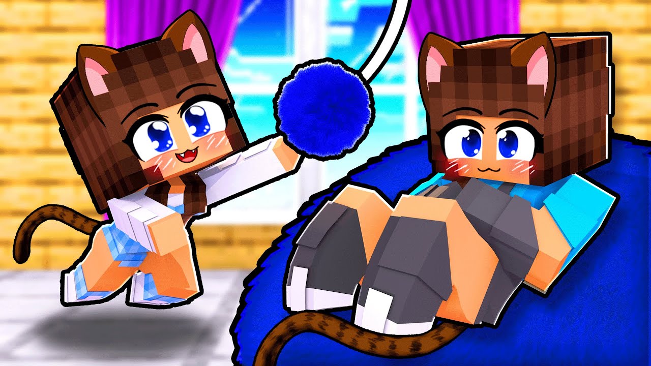Do NASCIMENTO até o FIM da MIIKA GATO no Minecraft ◂Miika▸
