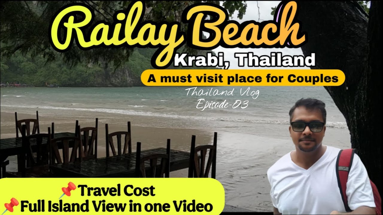 Railay Beach Krabi Thailand | A must visit place in Krabi | Thailand Travel Vlog | infobilas