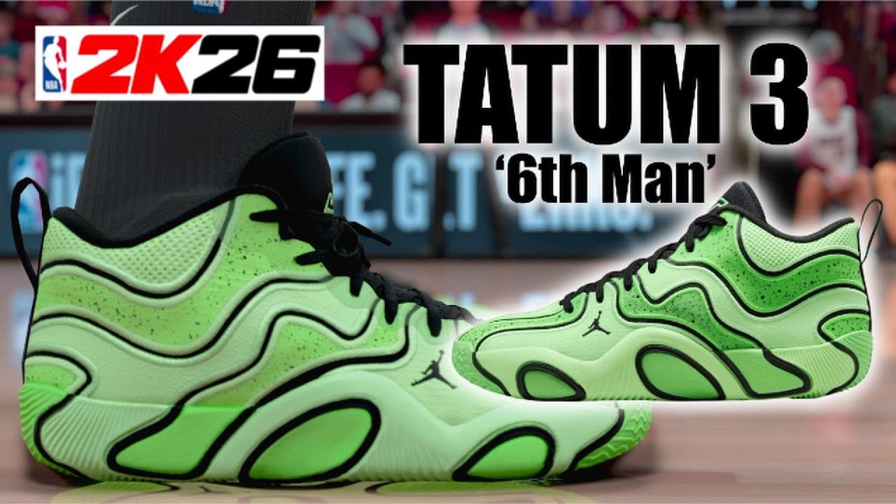 NBA 2K26 Shoe Creator - How to make Jordan Jayson Tatum 3 '6th Man'
