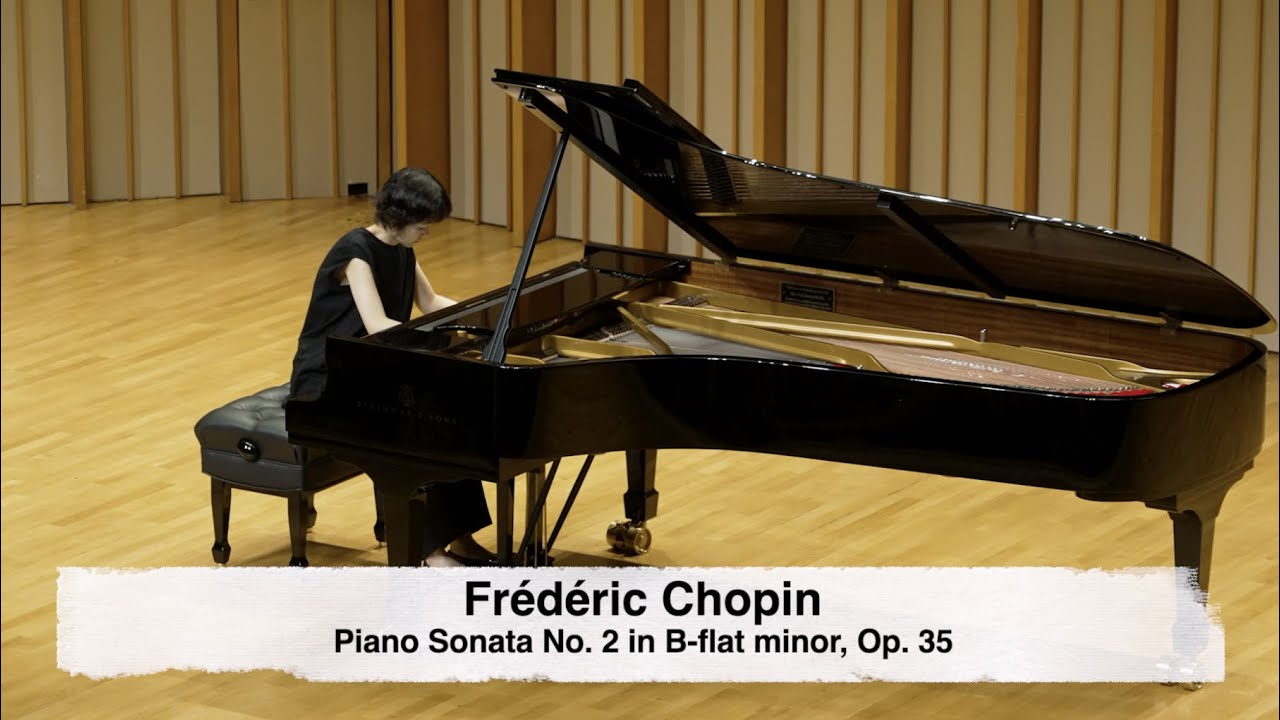 Chopin Piano Sonata No  2 in B-flat minor, Op. 35 by Jun Asai Pianist