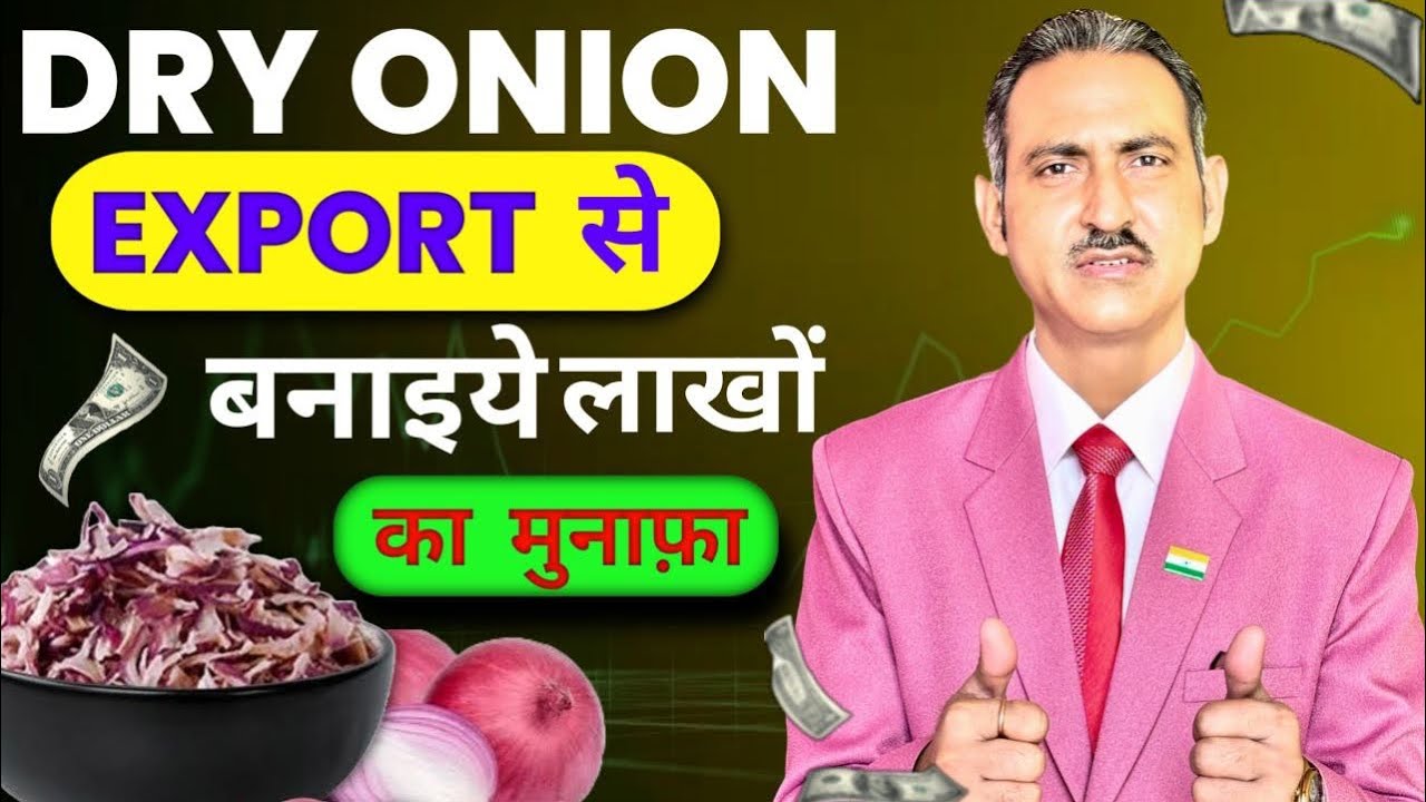How to export dehydrated onion I dried onion powder #rajeevsaini #onion #onionpowder
