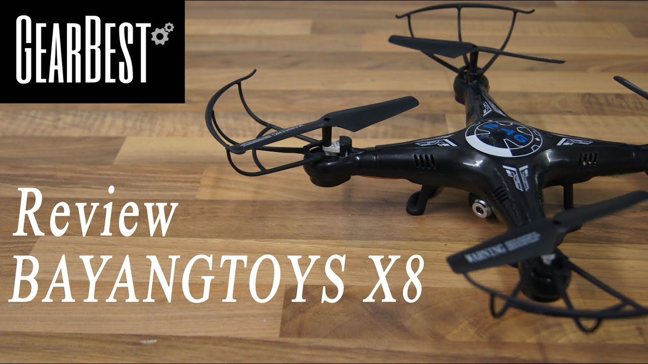 Stable BAYANGTOYS X8 RC Quadcopter Review - RCLifeOn