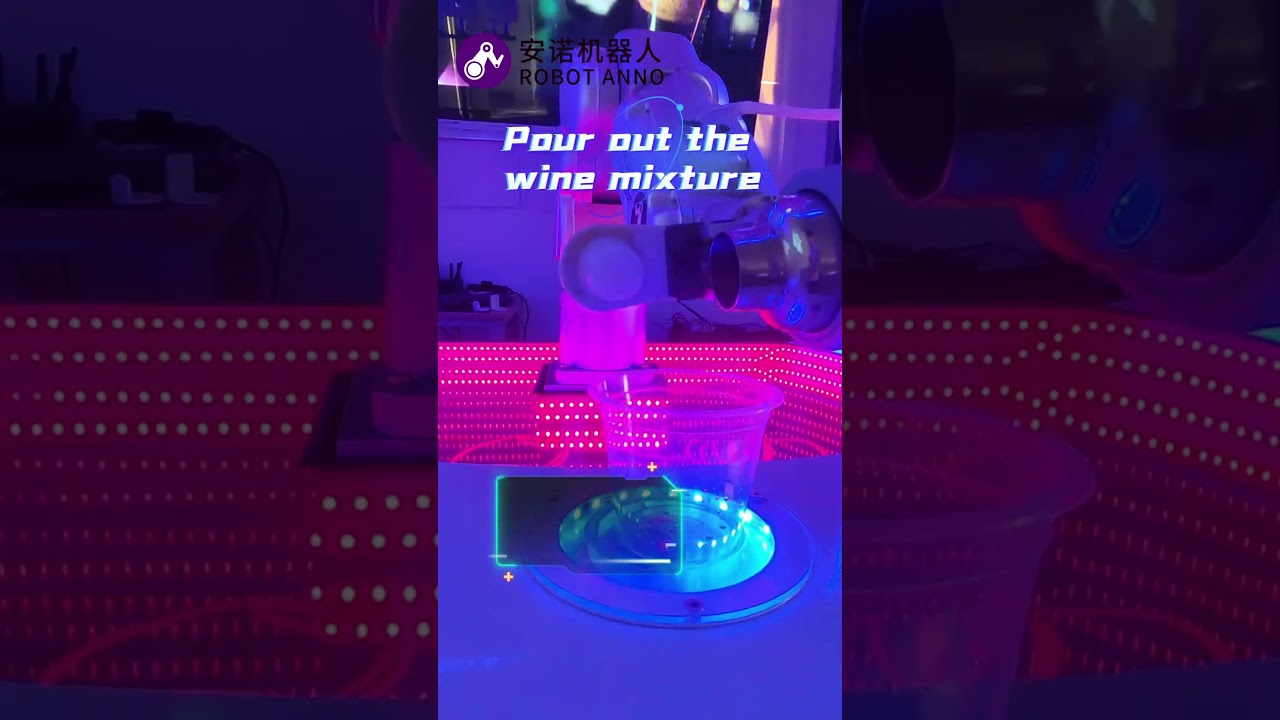 Anno Robot bartender vending machine, one device is equal a bar 