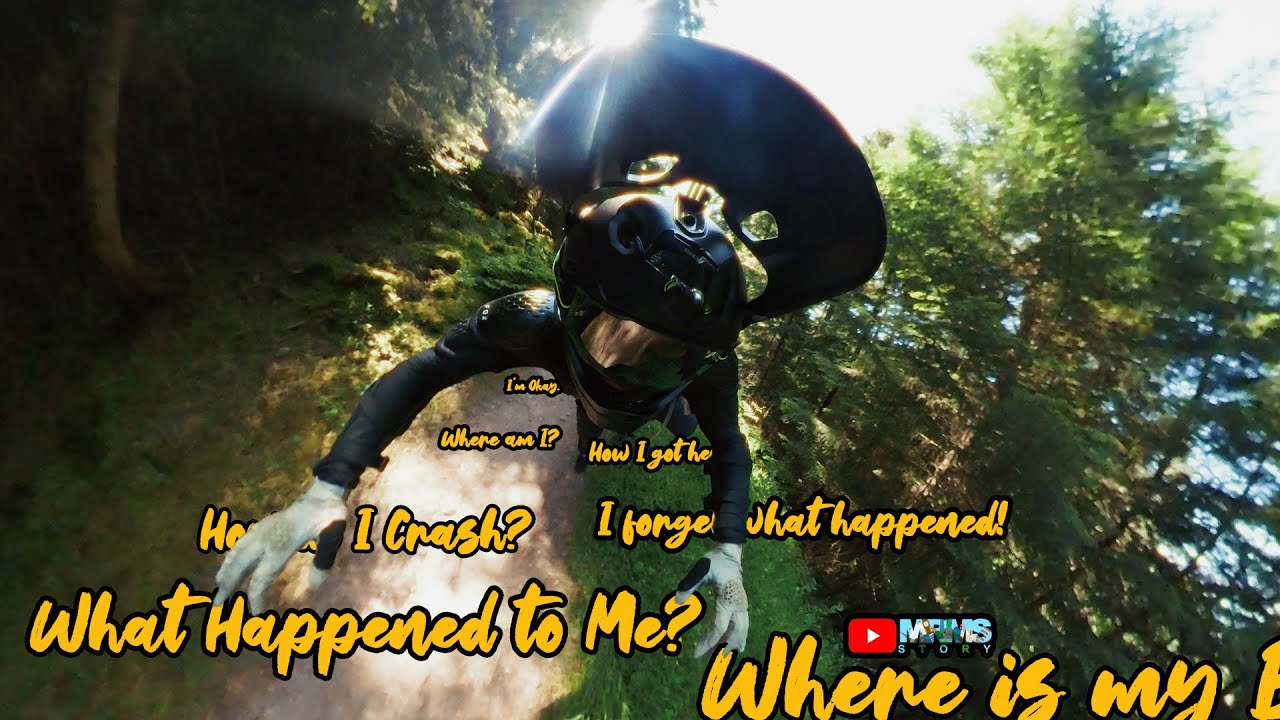 THE BIGGEST CRASH IN MY LIFE, I got Amnesia | Adventure Bikepark, Bad Wilbad