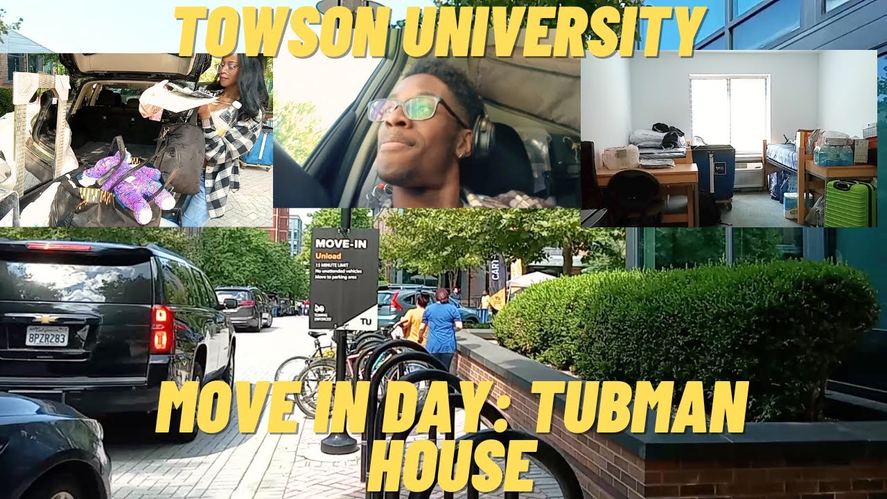Towson University Move-In Day: Tubman House Dorm ( College Dorms)