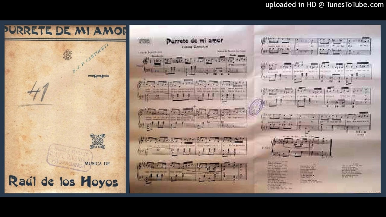 Purrete de mi amor - Orquesta Típica Fresedo - 1927