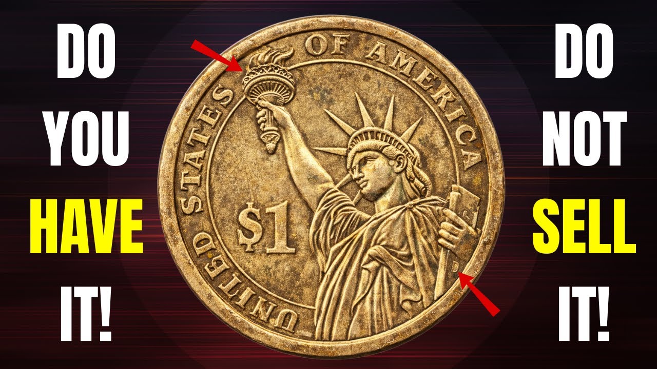 Top 5 Presidential Dollar Coins With Errors & Low Mintage That Are Worth Big Money in 2026!