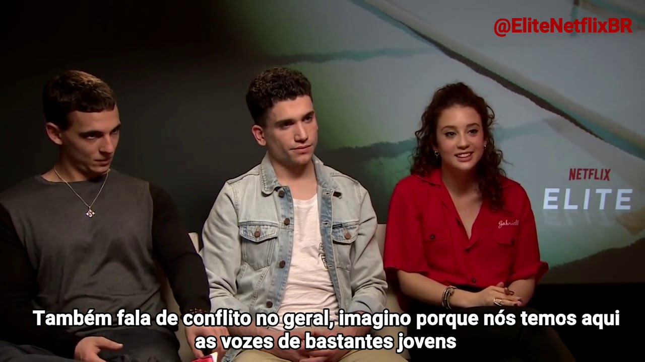 Legendado | Elenco de Elite revela suas séries preferidas.