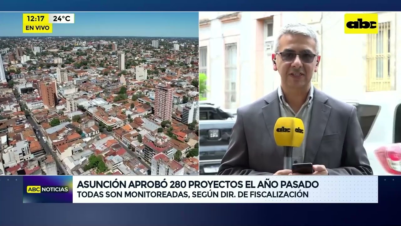 Construcción de edificios en Asunción: 280 proyectos aprobados solo el año pasado