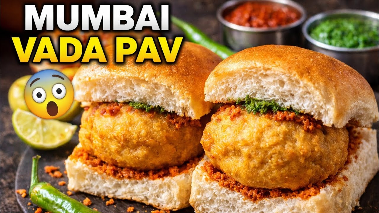 Mumbai Vada Pav Recipe | Street Style Vada Pav at Home | Easy Desi Snack | Zaika X Safar