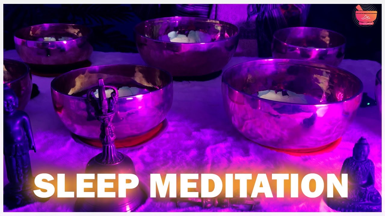 Sleep Meditation Music | Calm Nervous System with Singing Bowl