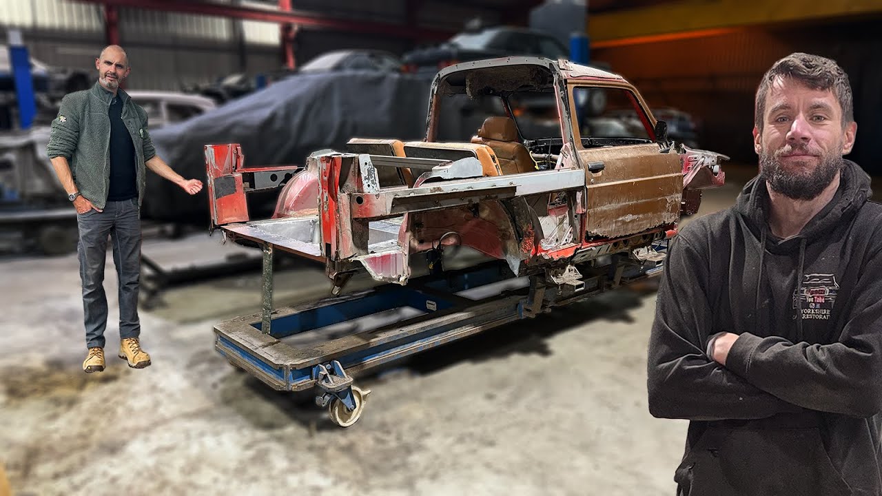 Major Fabrication on Jonny Smith&rsquo;s Classic Car Body Swap - SubaRancho Episode 13