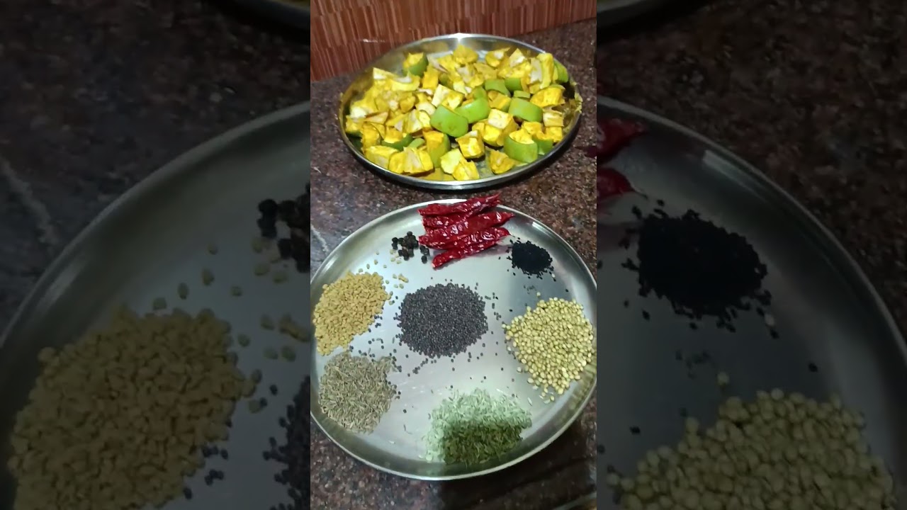 Odia ghara Amba Achara.. instant mango pickle.. #odishafoodblog #mangolovers