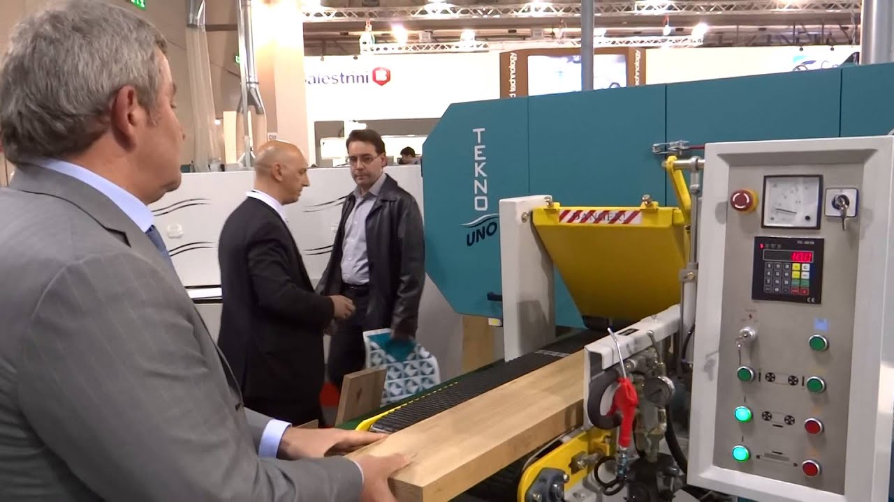 TEKNO UNO piła taśmowa z posuwem - Piła taśmowa do produkcji obłogów i lameli