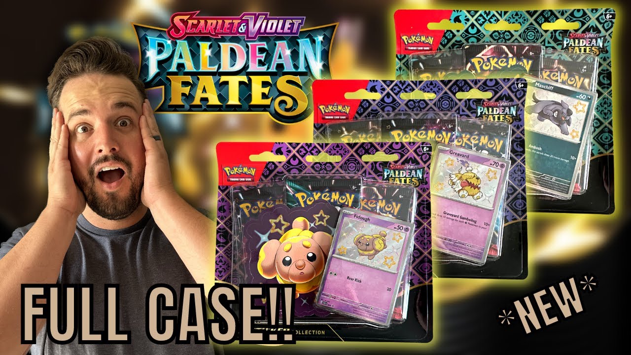 *NEW* Paldean Fates Tech Sticker Collection Review