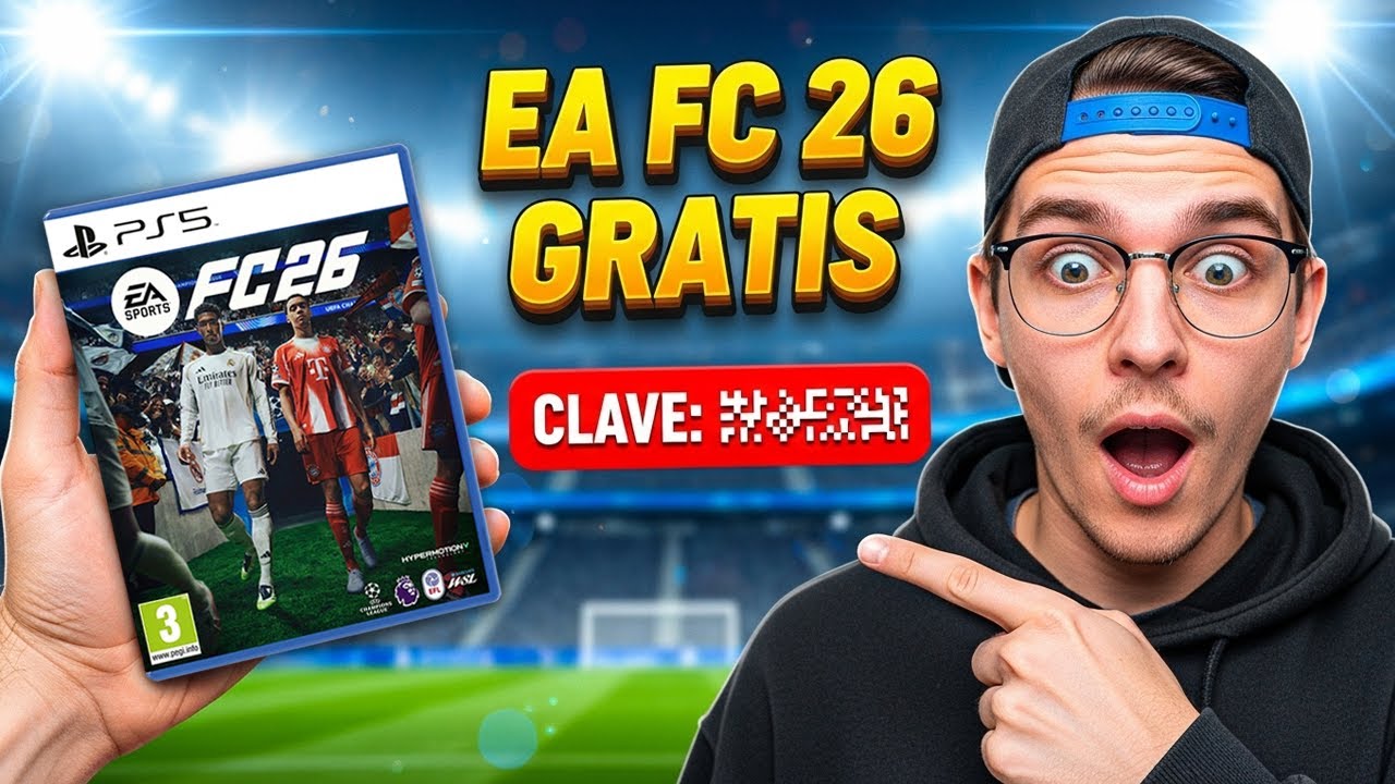 ⚽ CÓMO OBTENER FC 26 GRATIS ✅ (PS/Xbox/PC) EA Sports FC 26 GRATIS Tutorial