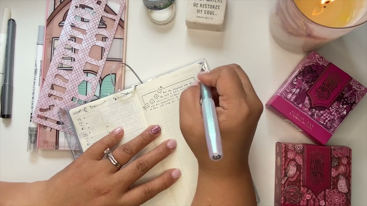 ✨ Plan With Me | Hobonichi Weeks | Week 8