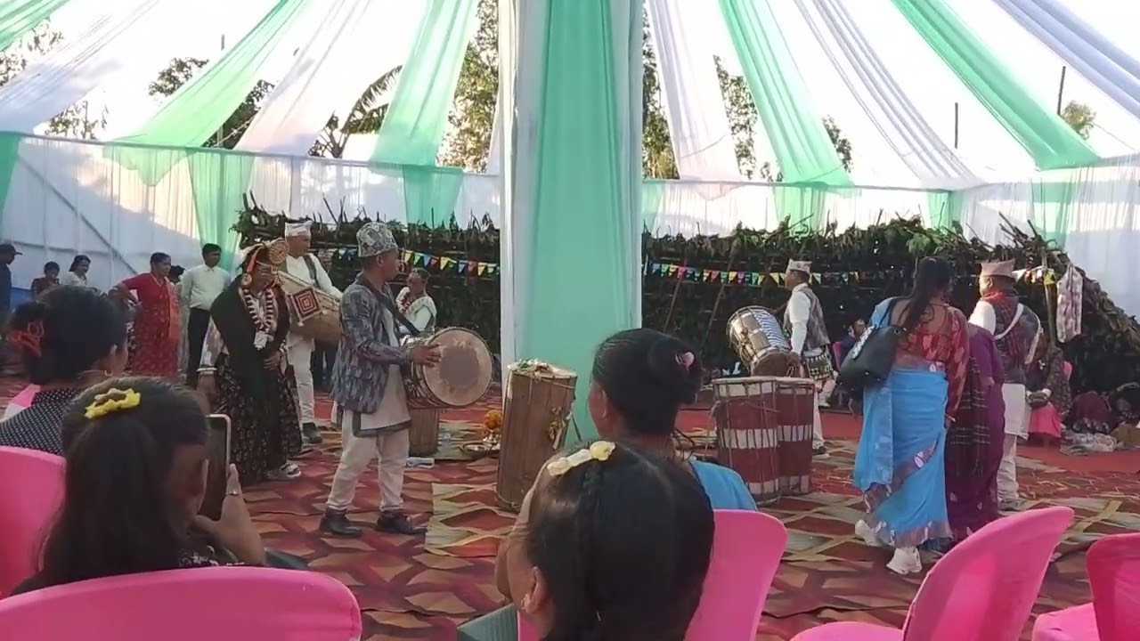 Cultural dance Nepal #viralvideo #mountains #nepal 