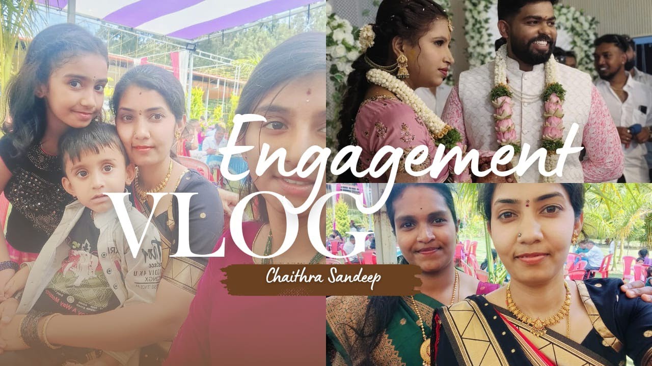 ಕುಶಾಲನಗರದಲ್ಲಿ engagement ಗೆ ಹೊಗಿದ್ವೀ ☺️🫰@chaithra2508 