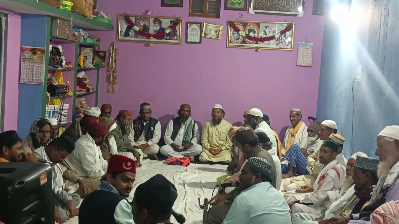 #QWWALI...SAB KUCH DAFN MUHJE ME HU ZINDA MAZARU HU... ASTANA-E-SABERIYA KADLOOR SHAREEF... 