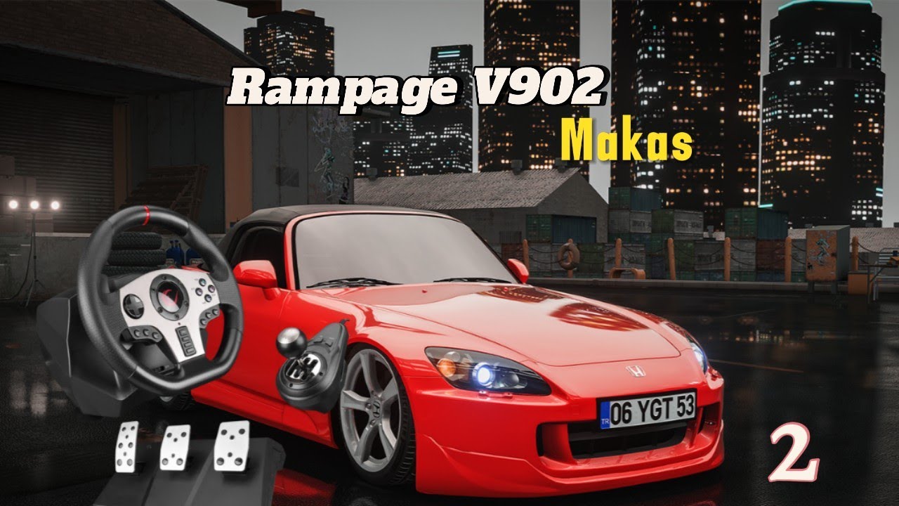 Rampage V902 ile S2000 Makas Keyfi! Tek Başına Akıcı Sürüş 🔥