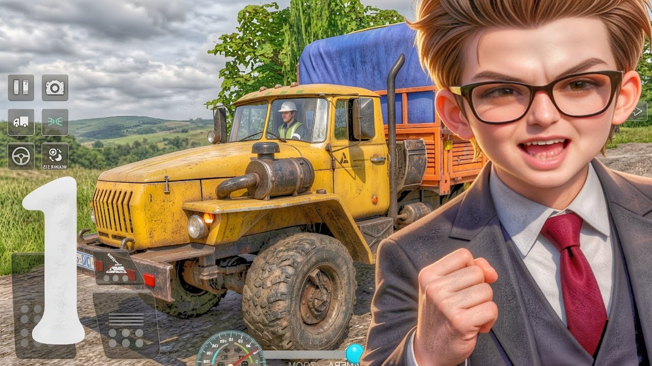 I drive truck in death road | PART-1 | #flyyy 