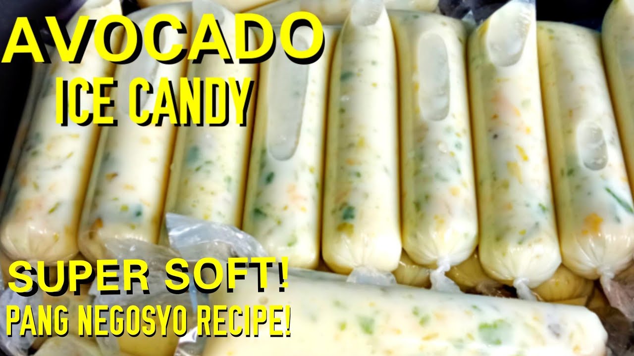 AVOCADO ICE CANDY| PANG NEGOSYO RECIPE
