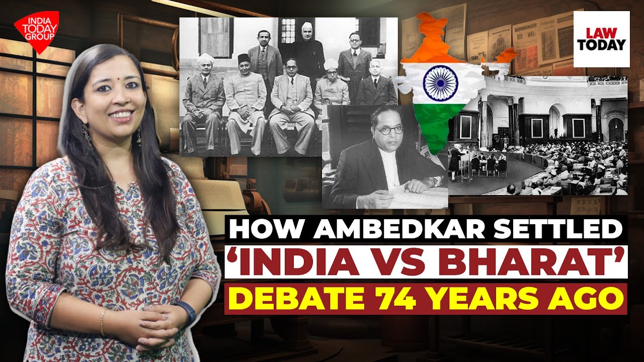 How Ambedkar settled &lsquo;India vs Bharat&rsquo; debate 74 years ago | Law Today