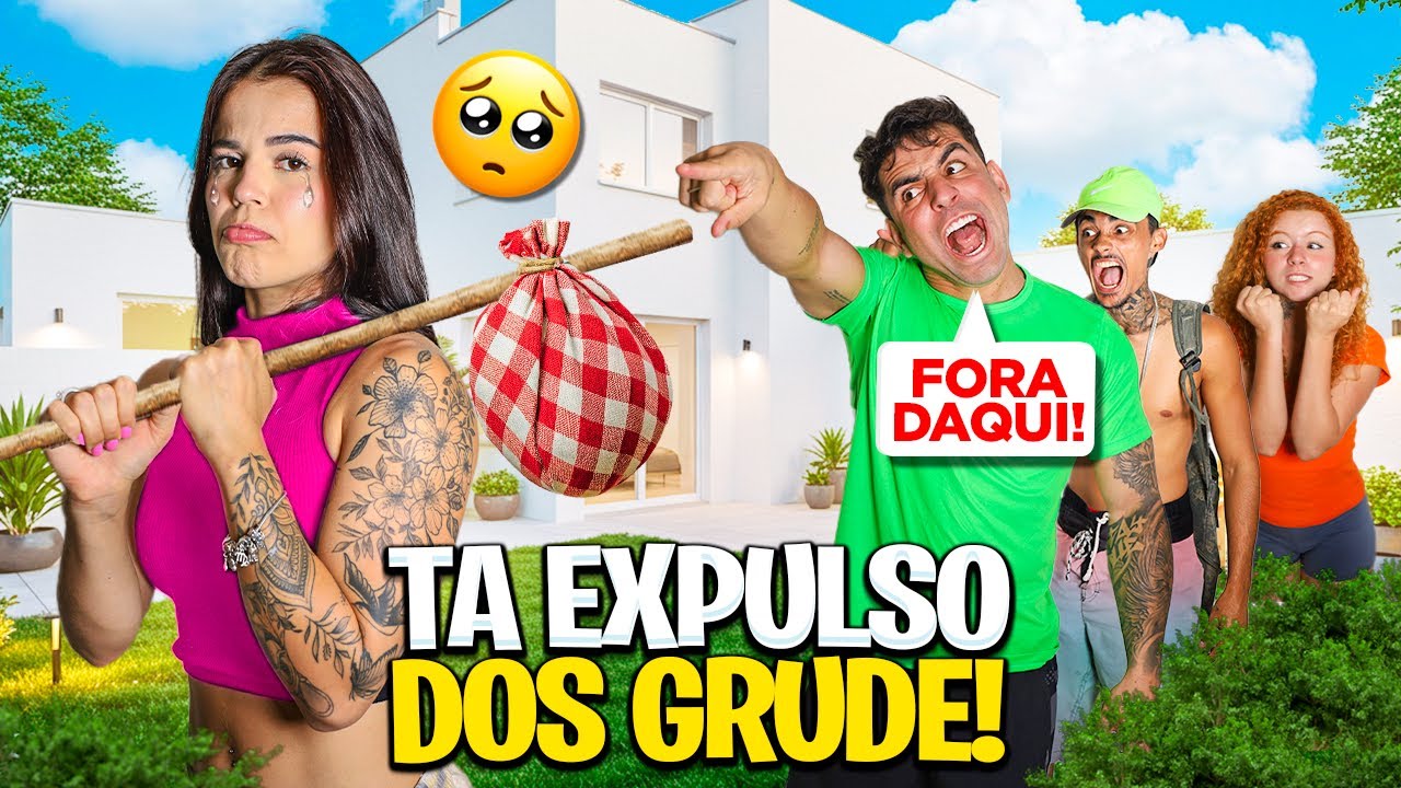 EXPULSAMOS A JAINE DO GRUPO DOS GRUDE *Ela chorou !